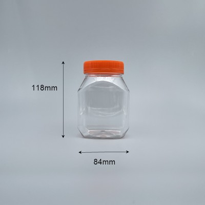 食品罐 PET 扁 橘色蓋 No.181 360g