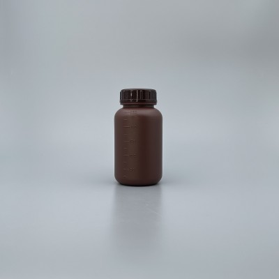 廣口瓶 茶 PE料  250cc NS