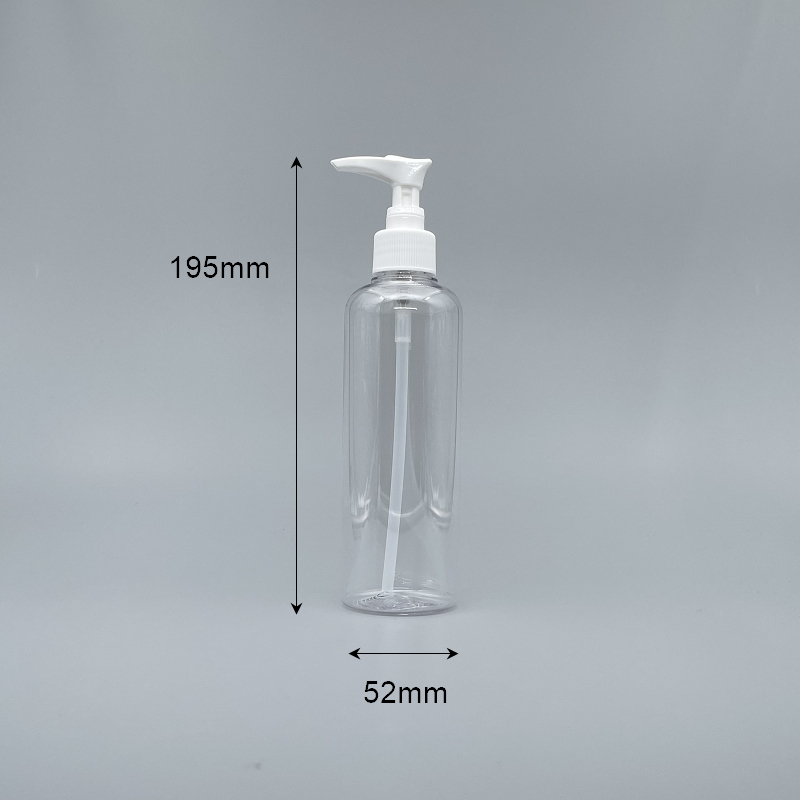壓瓶 PETG 250ml 透明身 金壓頭 TR-250