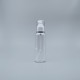 壓瓶 附蓋 PETG 150ml 透明 蓋滾銀邊 TR-150