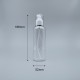 壓瓶 附蓋 PETG 250ml 透明 蓋滾銀邊 TR-250