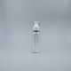 噴瓶 附蓋 PETG 100cc 透明 蓋滾銀邊 J-100