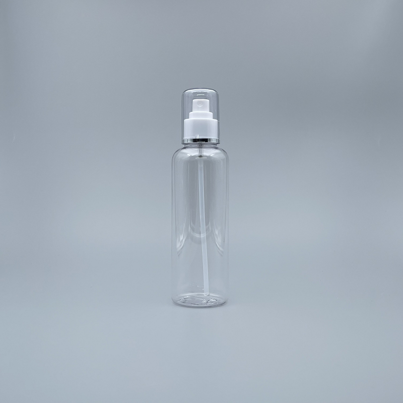 噴瓶 附蓋 PETG 250ml 透明 蓋滾銀邊 TR-250