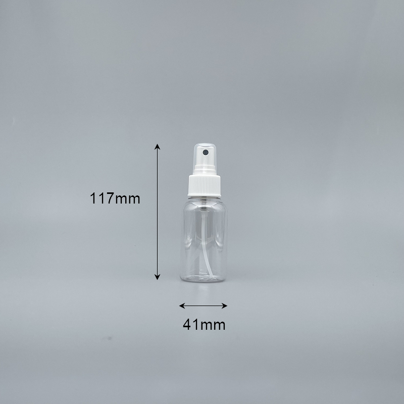 噴瓶 PETG 75cc 透明身 黑噴頭 J-75