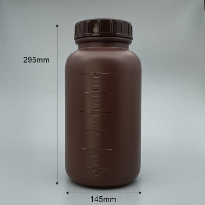 廣口瓶 茶 PE料 NS-3000K