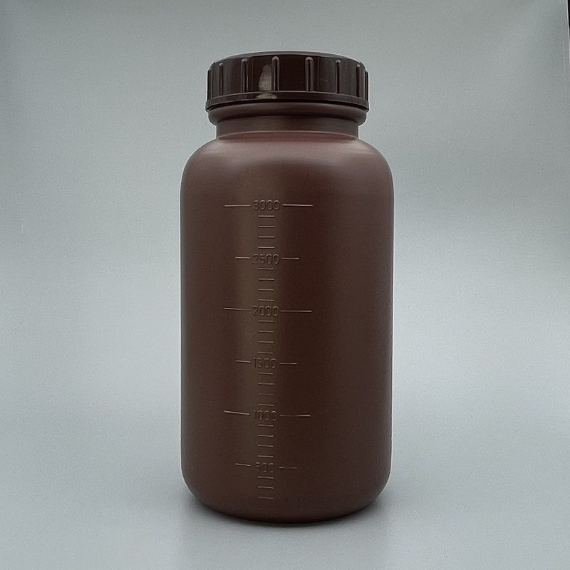 廣口瓶 茶 PE料 NS-3000K