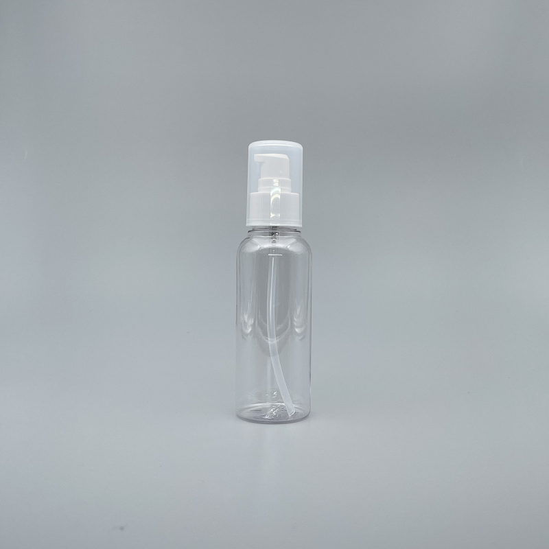 壓瓶 附PP蓋 PETG 100cc 透明身 J-100