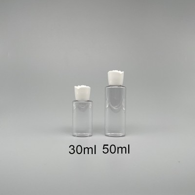 化妝水瓶 PETG 玫瑰蓋 30cc BT-30 扁型附內塞
