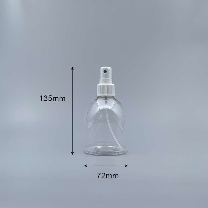 噴瓶 PETG 250ml 透明 黑噴頭 Q-250