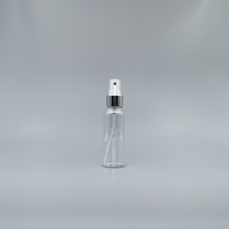 噴瓶 PETG 100cc 透明身 銀噴頭 J-100