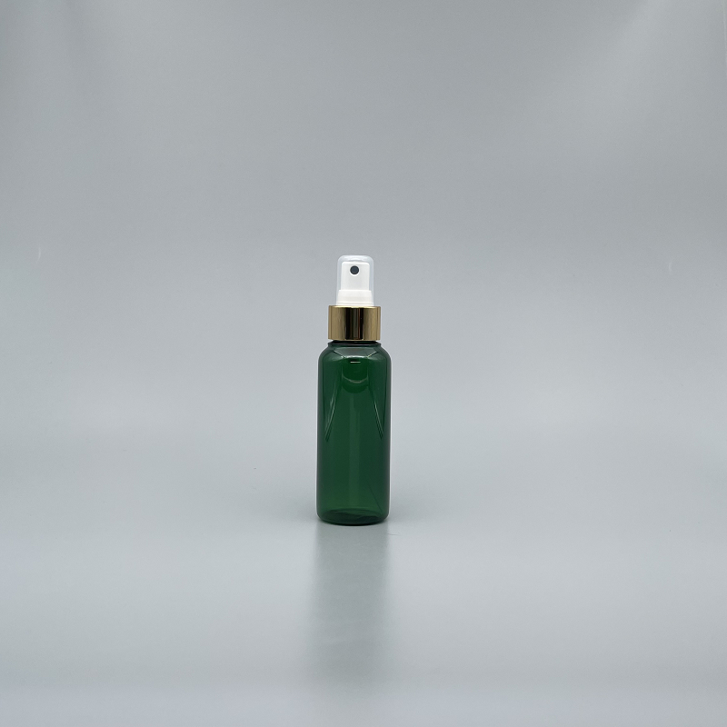 噴瓶 PETG 100cc 綠色身 金噴頭 TR-100