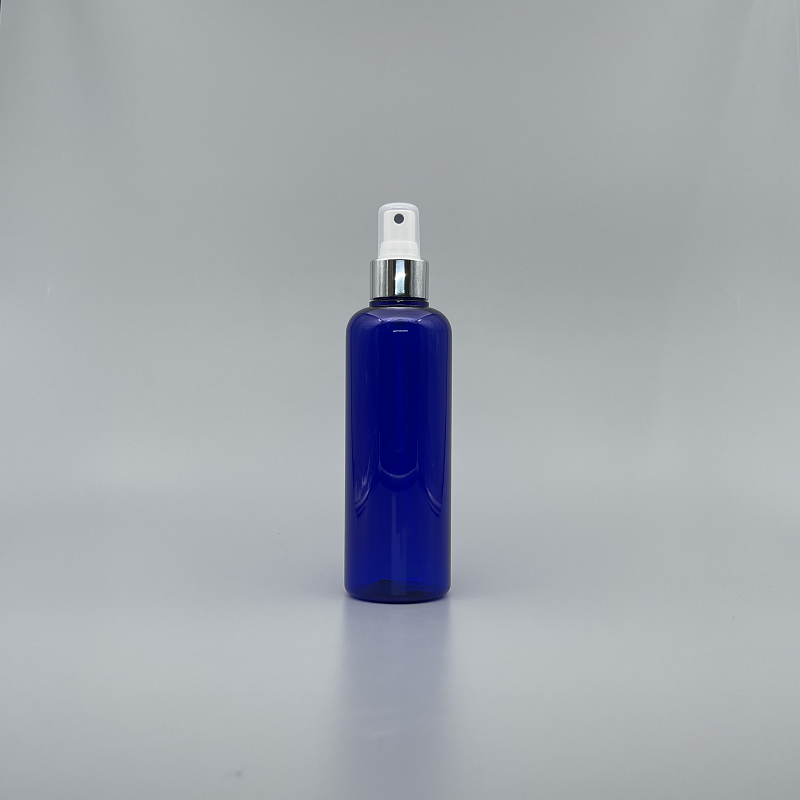 噴瓶 PETG 250ml 藍色身 銀噴頭 TR-250