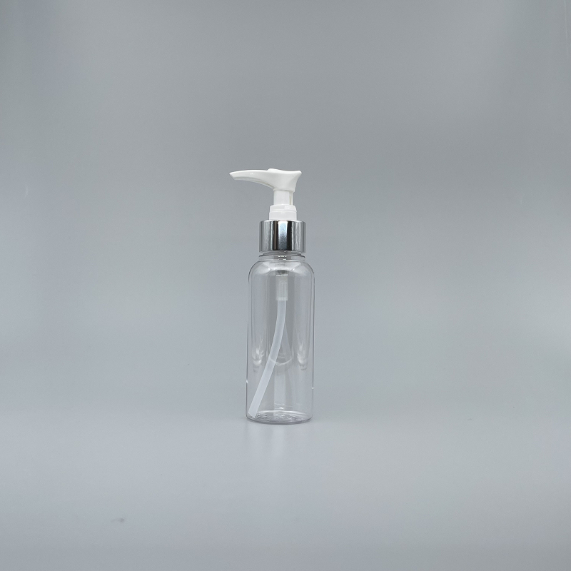 壓瓶 PETG 100cc 透明身 銀壓頭 J-100