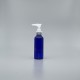 壓瓶 PETG 100cc 藍色身本色壓頭 J-100