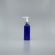 壓瓶 PETG 100cc 藍色身 銀壓頭 J-100
