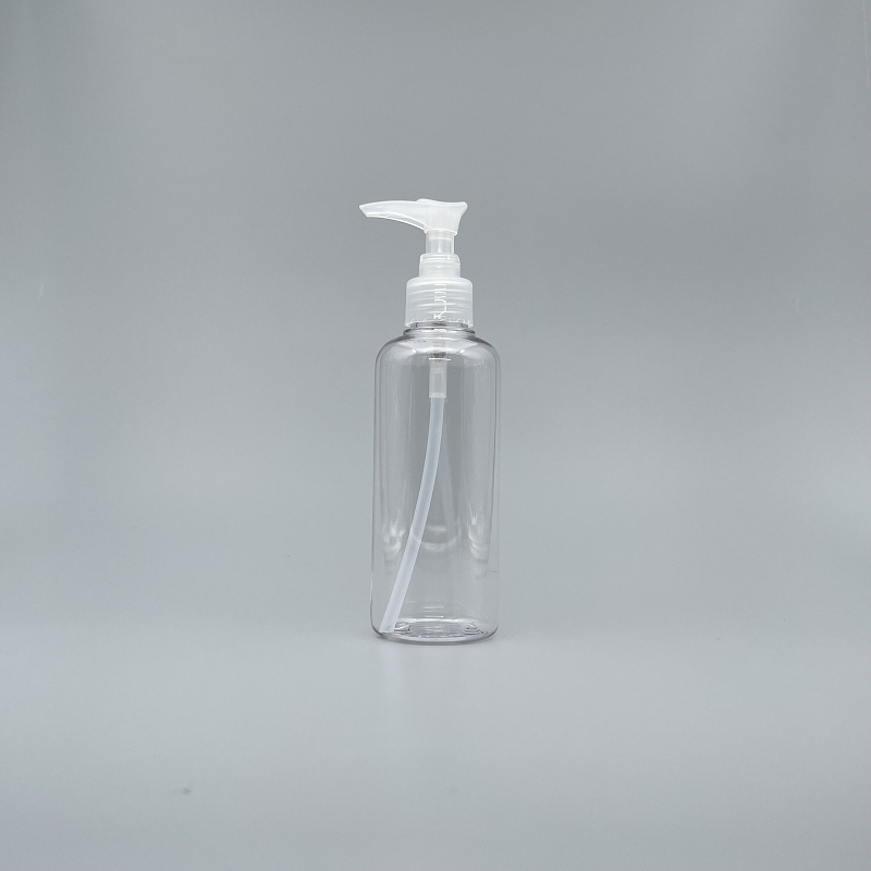 壓瓶 PETG 200ml 透明身本色壓頭 TR-200