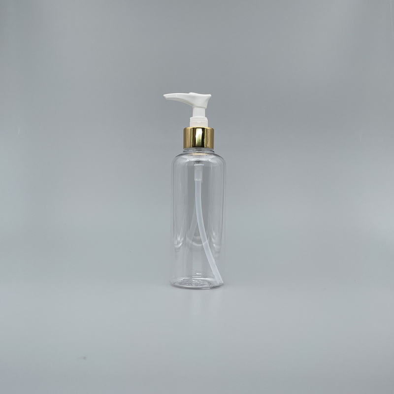壓瓶 PETG 200ml 透明身 金壓頭 TR-200