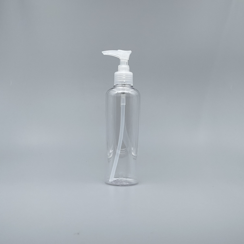 壓瓶 PETG 250ml 透明身本色壓頭 TR-250