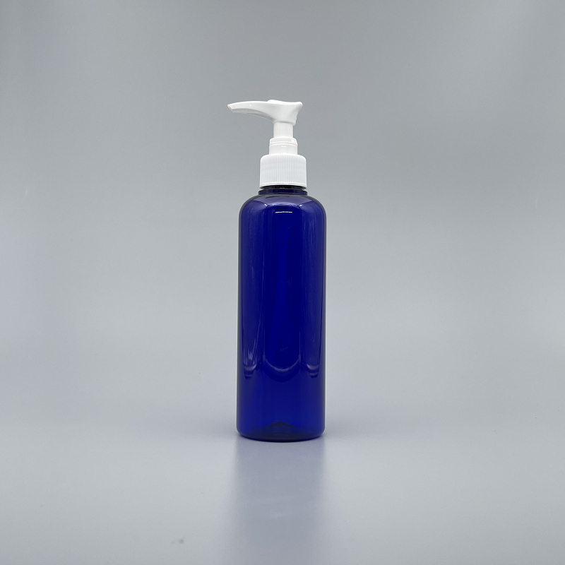 壓瓶 PETG 250ml 藍色身 白壓頭 TR-250