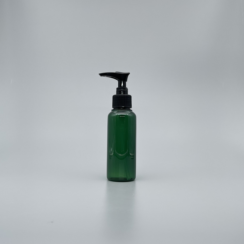 壓瓶 PETG 100cc 綠色身 黑壓頭 TR-100