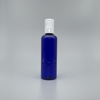 壓瓶 附PP蓋 PETG 250cc 藍色身 TR-250