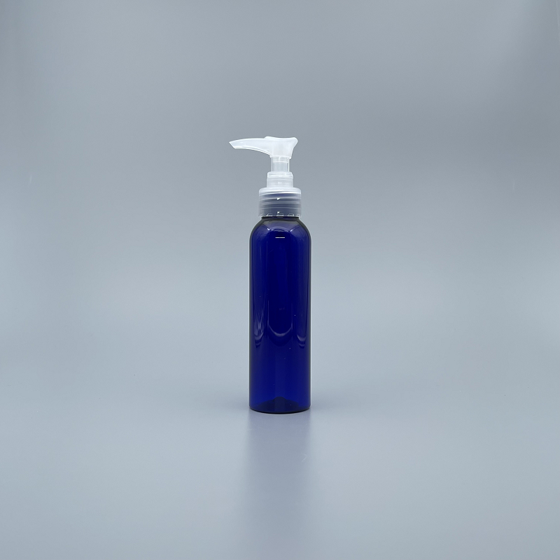 壓瓶 PET 120cc 藍色 本色壓頭