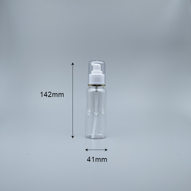 壓瓶 附蓋 PETG 100cc 綠色 蓋滾金邊 TR-100