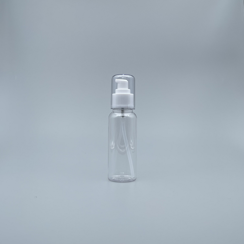 壓瓶 附蓋 PETG 100cc 透明 蓋無滾邊 J-100