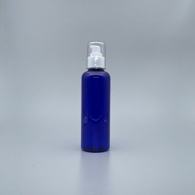 壓瓶 附蓋 PETG 250ml 藍色 蓋無滾邊 TR-250