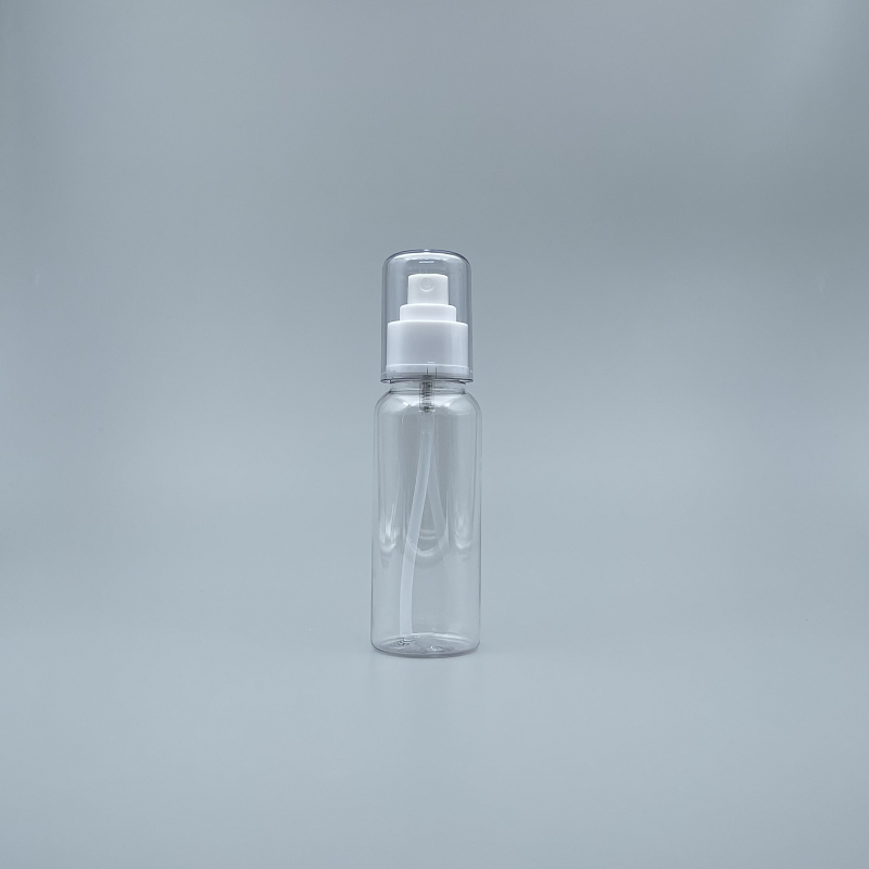 噴瓶 附蓋 PETG 100cc 透明 蓋無滾邊 J-100