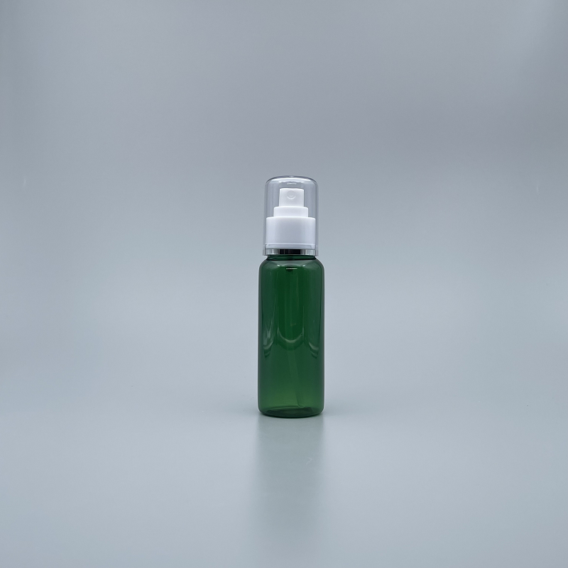 噴瓶 附蓋 PETG 100cc 綠色 蓋滾銀邊 TR-100 噴瓶 附蓋 PETG 100cc 綠色 蓋滾銀邊 TR-100