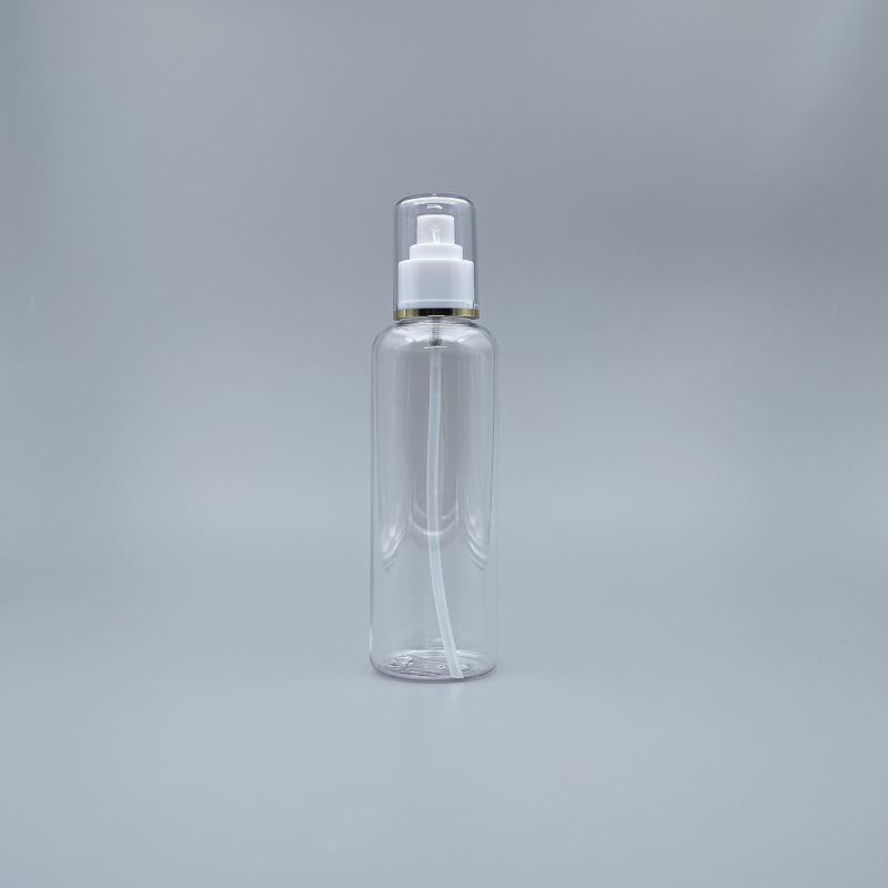 噴瓶 附蓋 PETG 250ml 透明 蓋滾金邊 TR-250