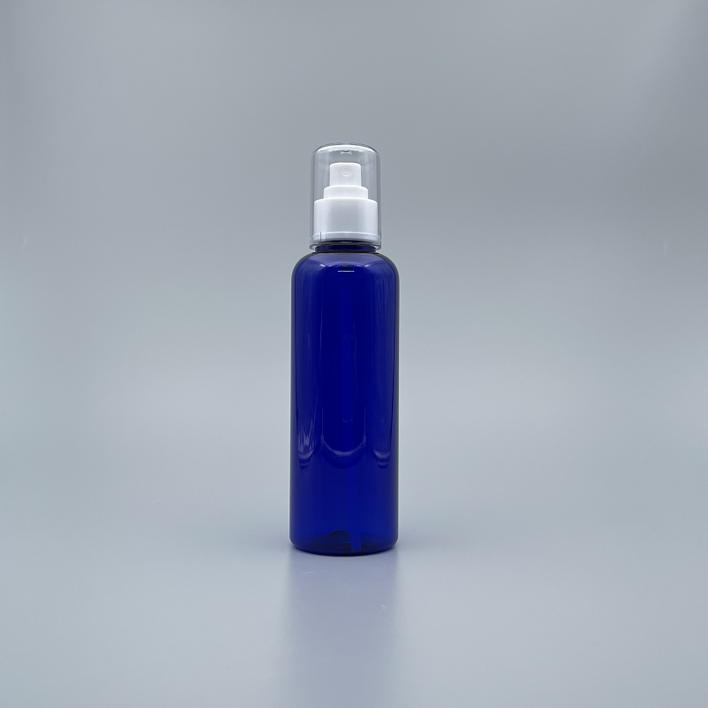 噴瓶 附蓋 PETG 250ml 藍色 蓋無滾邊 TR-250