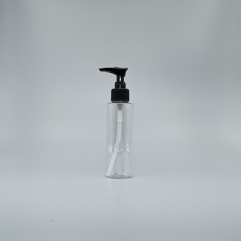 壓瓶 PETG 120cc 直角肩 黑壓頭 CT-120