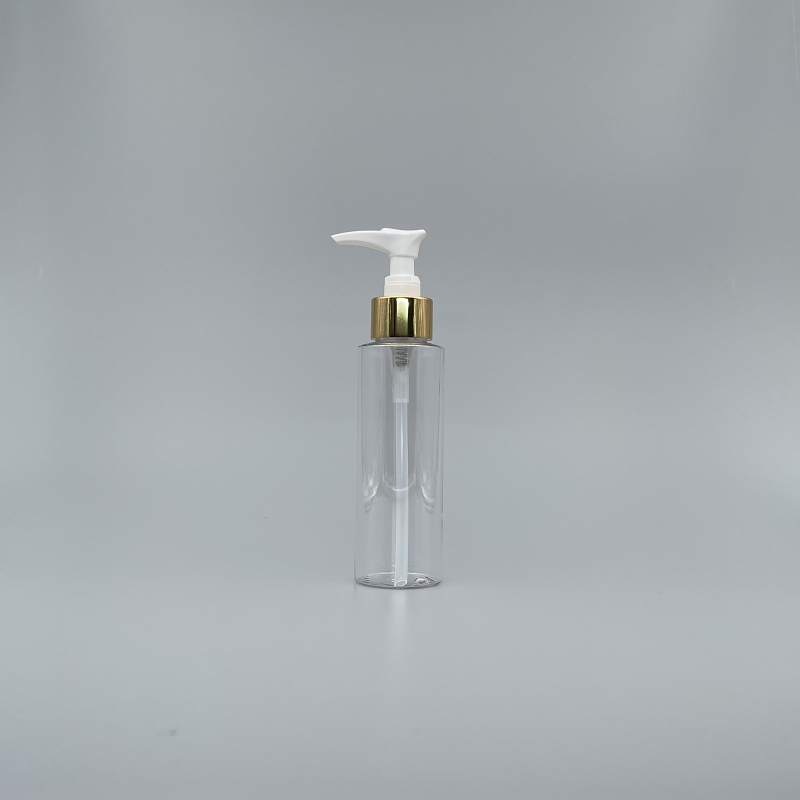 壓瓶 PETG 120cc 直角肩 金壓頭 CT-120