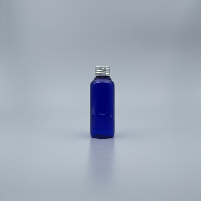 鋁蓋瓶 PETG 100ml 藍色 全鋁蓋+內塞 J-100