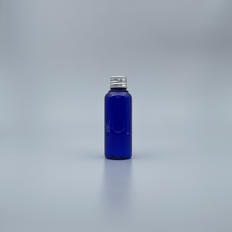 鋁蓋瓶 PETG 100ml 藍色 全鋁蓋+內塞 J-100