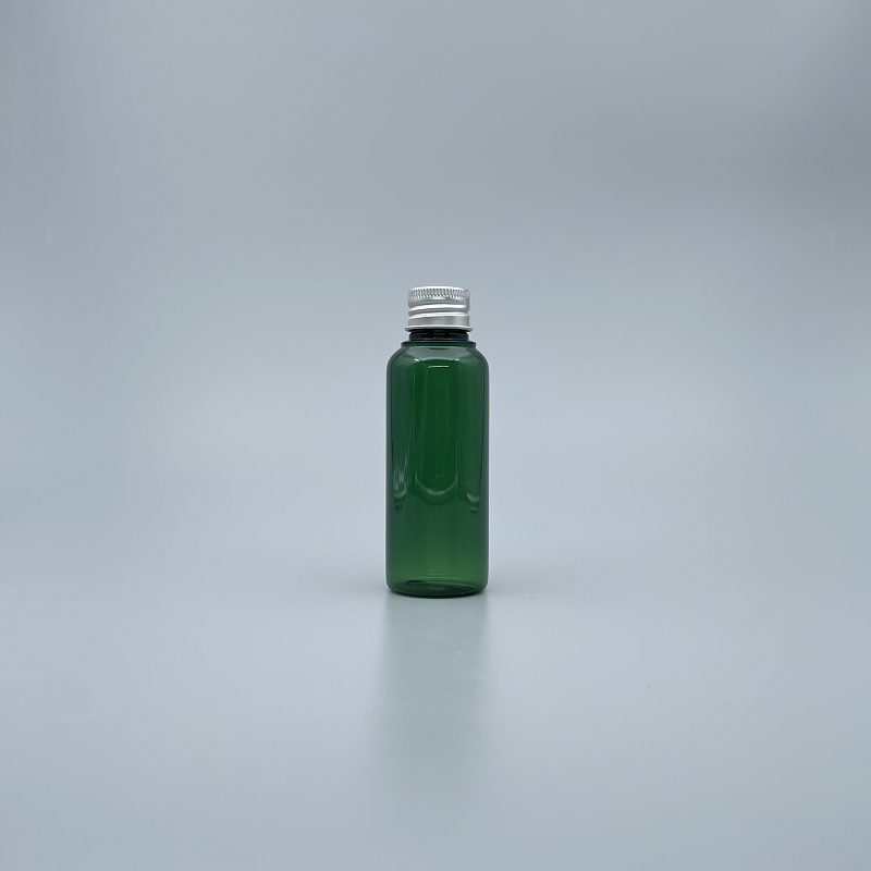 鋁蓋瓶 PETG 100ml 綠色 全鋁蓋+內塞 TR-100