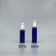 噴瓶 PET 60ml 藍色 20牙白噴頭 NO.2-69