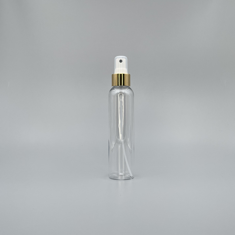 噴瓶 PET 150ml 透明 金色噴頭 NO.2-39-53