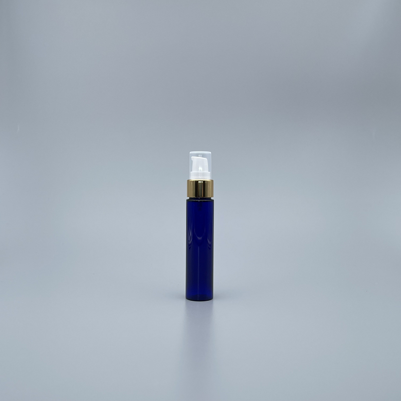 壓瓶 PET 30ml 藍色 20牙金壓頭+SP蓋 NO.2-95