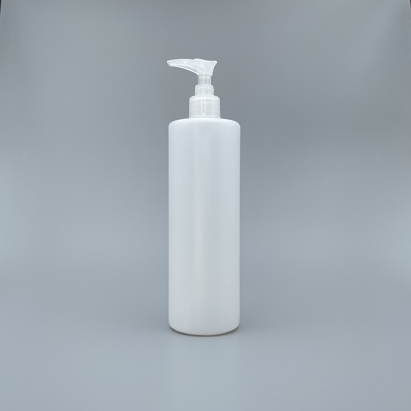 壓瓶 PE 500ml 本色 V-33 本色壓頭