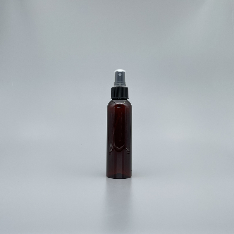 噴瓶 PET 120cc 茶色 黑噴頭