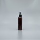 噴瓶 PET 120cc 茶色 黑噴頭