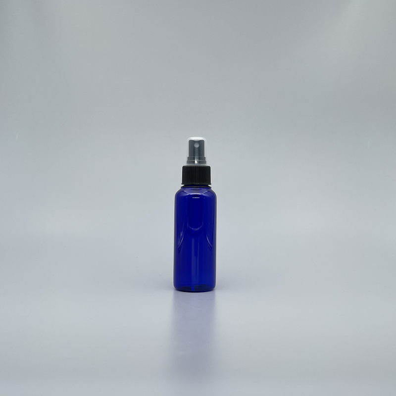 噴瓶 PETG 100cc 藍色身 黑噴頭 J-100