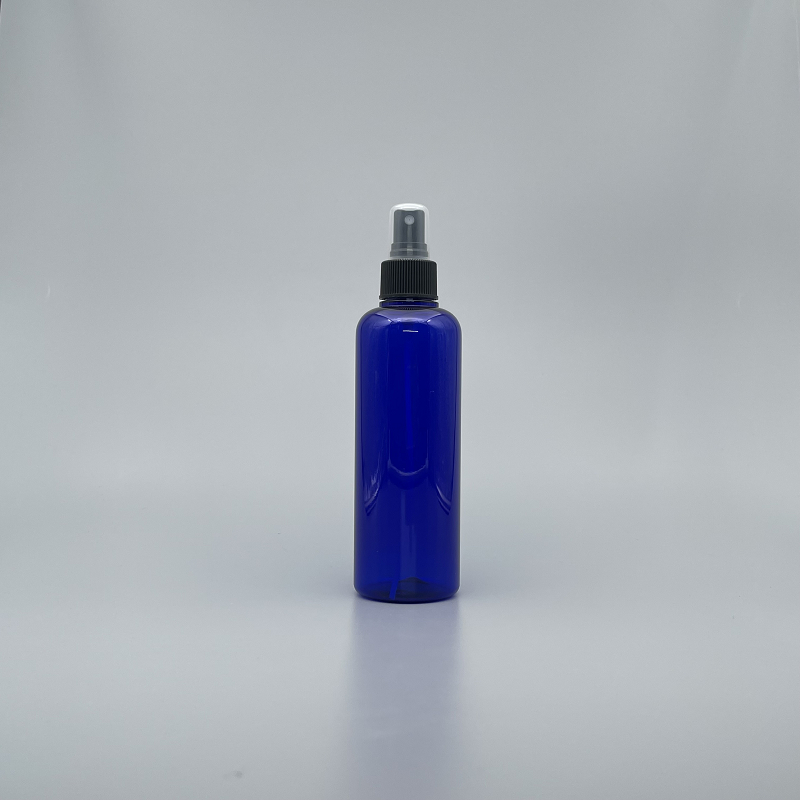 噴瓶 PETG 250ml 藍色身 黑噴頭 TR-250