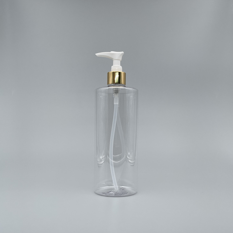 壓瓶 PETG 500ml 透明身 金壓頭 TR-500