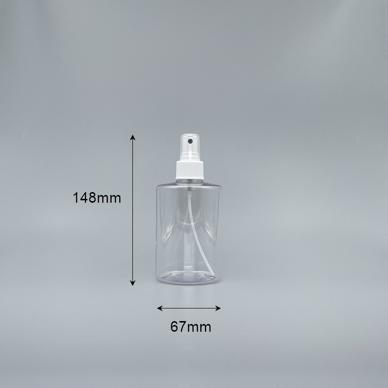 噴瓶 PETG 300cc 透明身 金噴頭 TR-300