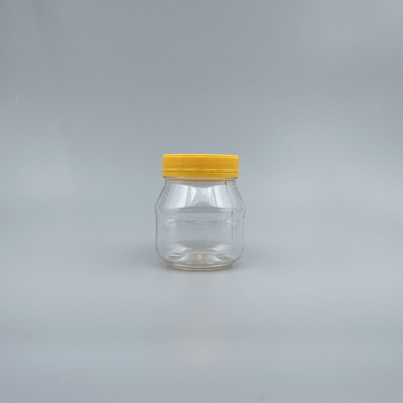 食品罐 PET 圓 黃色蓋 No.180 250g