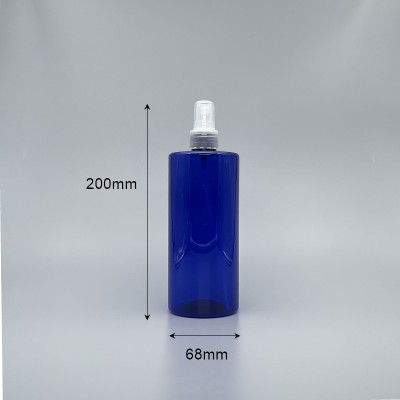 噴瓶 PET 500ml 藍色+24牙本色噴頭 SU-500